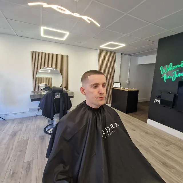 A cut at HNDRX Barbers